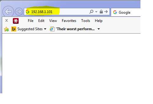 NS700 Console Login IP Address